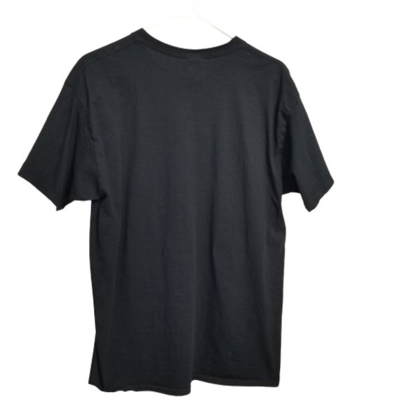 AMC The Walking Dead 2016 Graphic Tee Collage of Cast in Skull Black - Picture 3 of 10